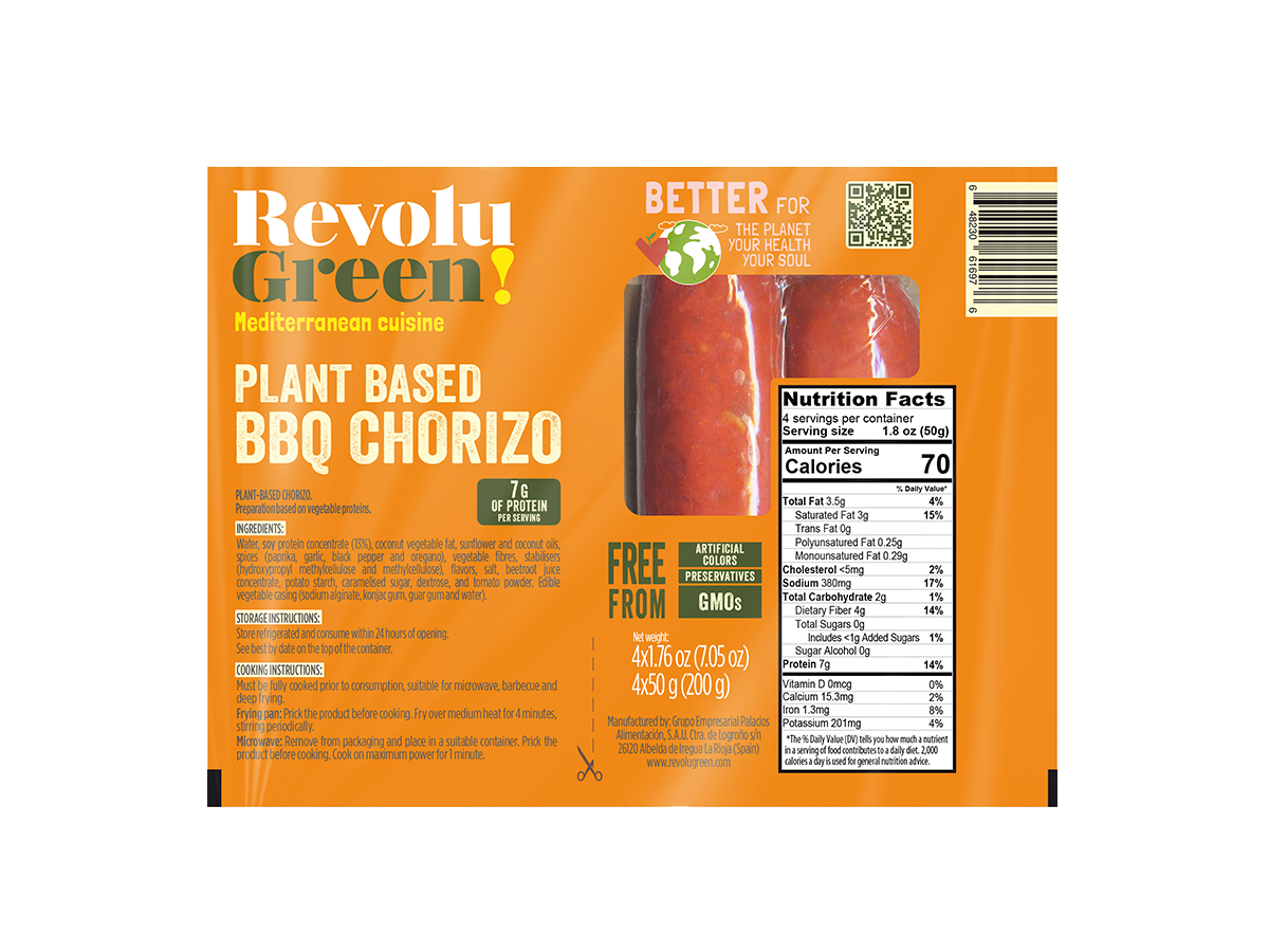 Plant Based BBQ Chorizo