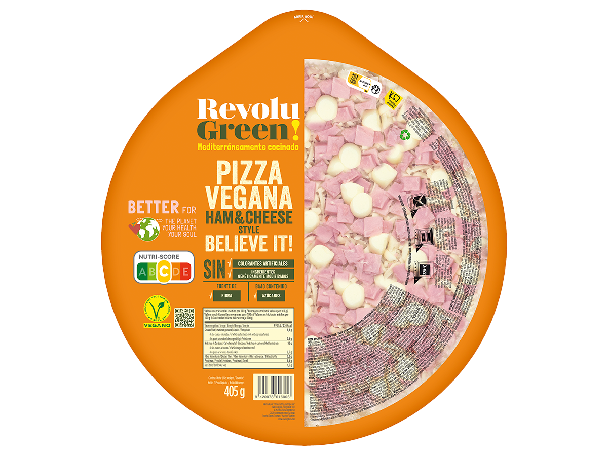 Vegan Pizza HAM&CHEESE STYLE 