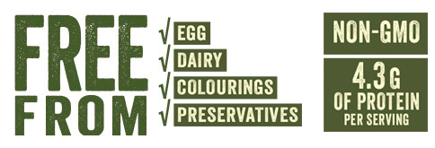 No colourings or preservatives