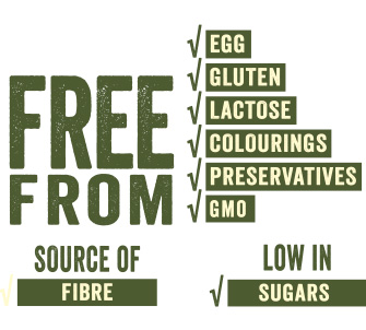 No colourings or preservatives