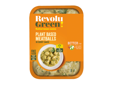Plant Based Meatballs in Curry